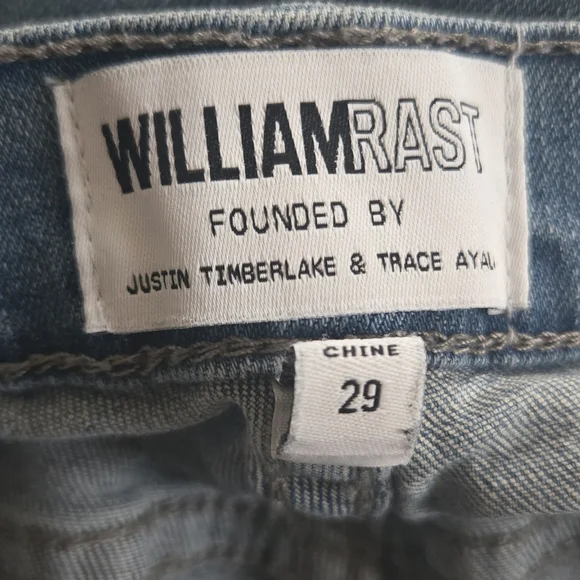 William Rast Denim Pink Floral Jeans - Picture 6 of 6